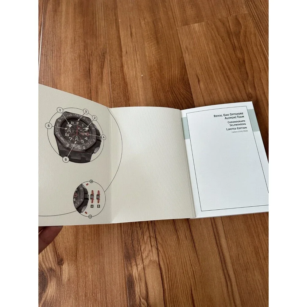 Audemars Piguet Instructions Book Chronograph Self Winding Calibre 2326/2848